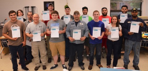 PHCC mechatronics program keeps perfect pass rate over four years