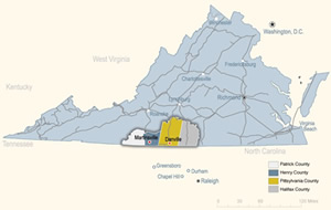 Rail access Southern VA Regional Alliance