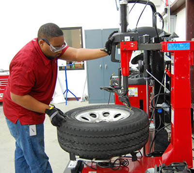 Skills acquired in SVHEC's Business of Art & Design program lead to Jeffrey Owen being hired by National Tire Research Center.