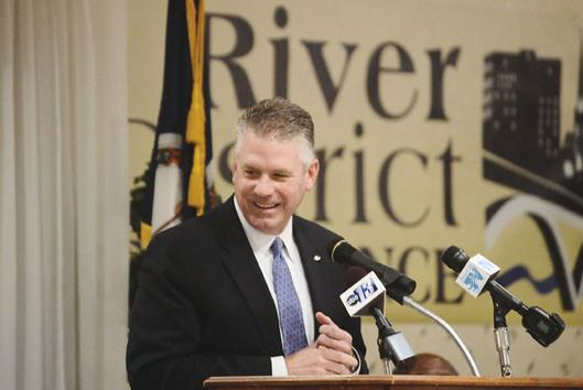 Danville Regional Medical Center CEO Eric Deaton discusses plans for the former Research Building of Dan River Inc. to be renovated into a facility for Danville Orthopedic Clinic and its associated practices.