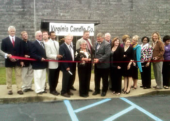 The consolidation will bring about 50 jobs to the Dan River Region on June 1, with the number of jobs reaching about 150 during the holiday season, said Jim Ramaker, president and CEO of Virginia Candle Company.